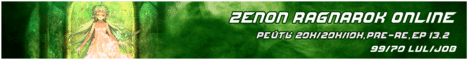 Zenon Ragnarok Online Banner